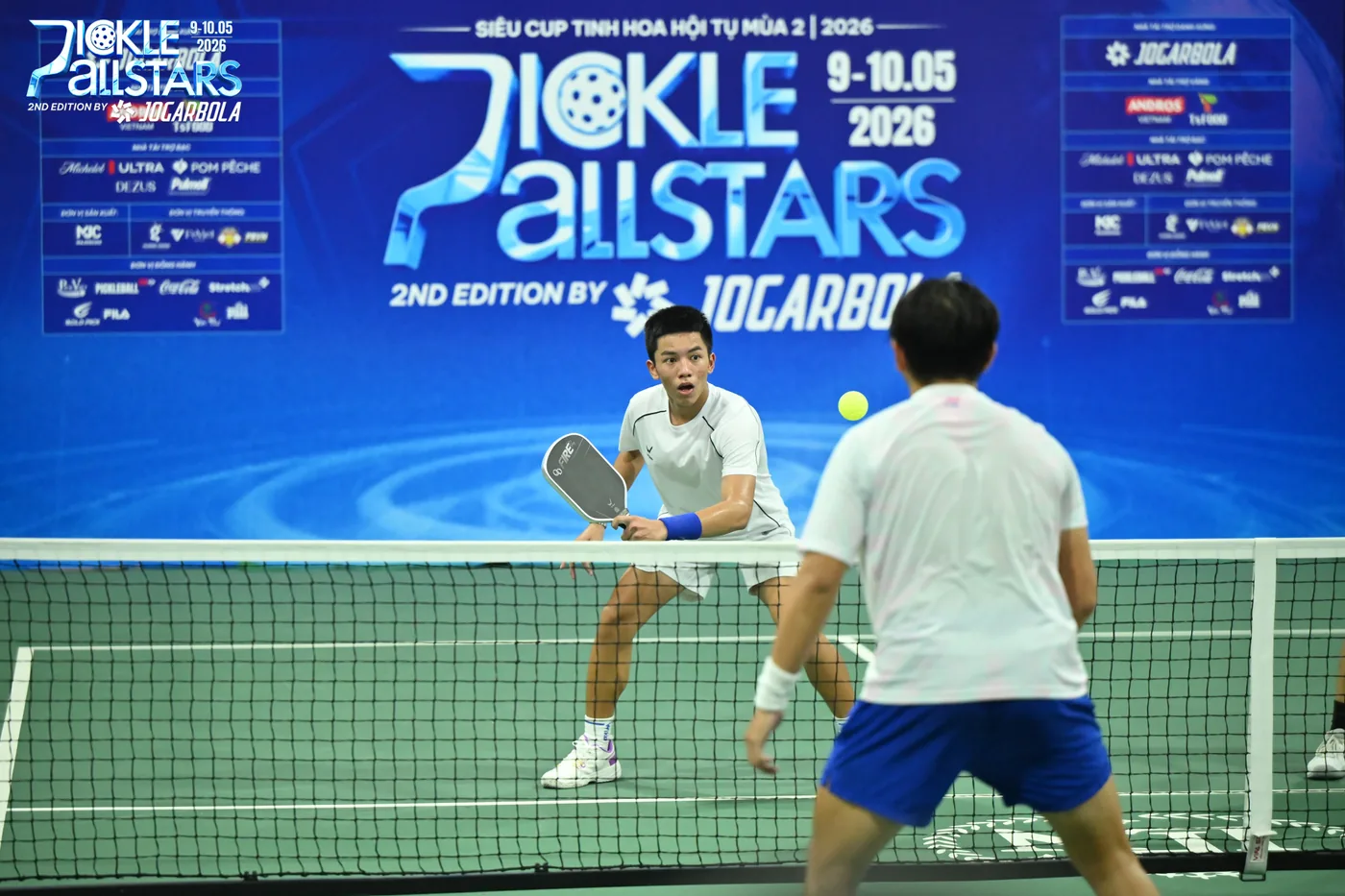Players competing at the Pickle Allstars 2026 pickleball tournament